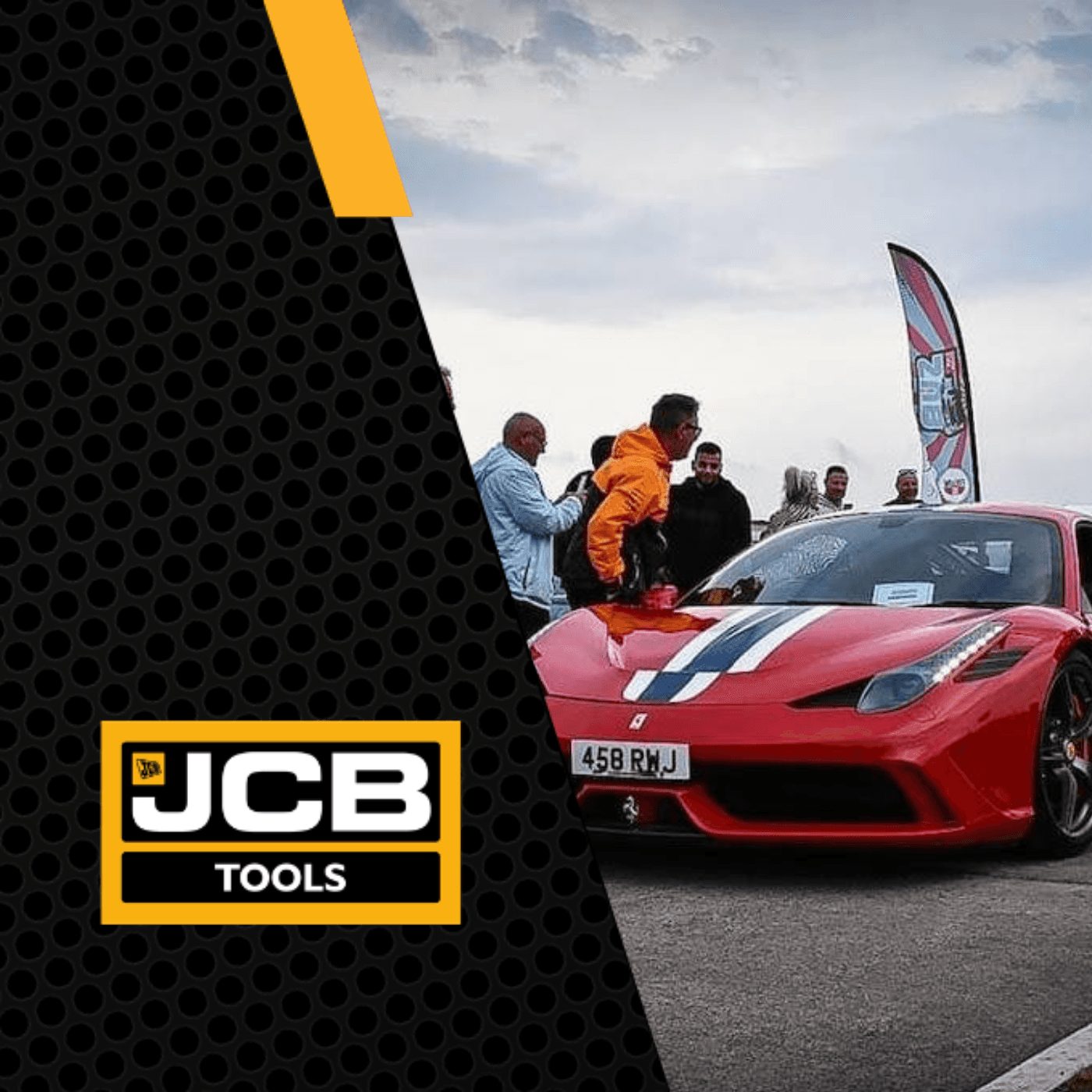 Built for Power: JCB Tools at the Welsh Motorsport & Supercar Festival