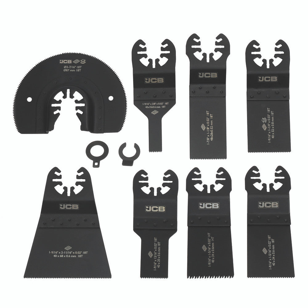 all blades included in set