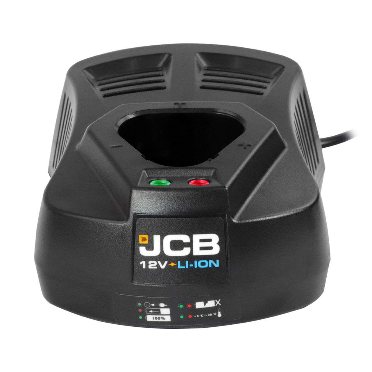 JCB 12V 2.4A Charger | JCB-12VFC - Battery back