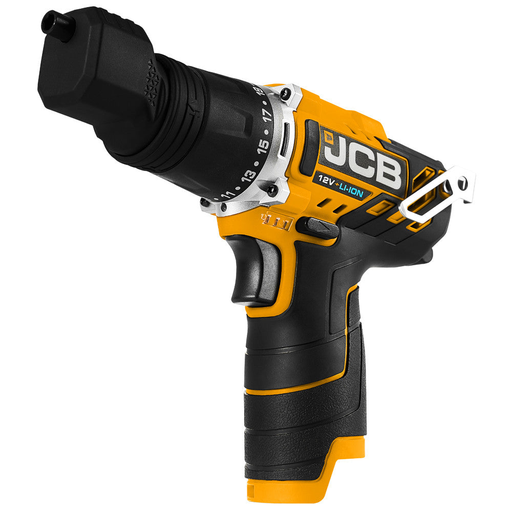 JCB 12V 4 IN 1 DRILL DRIVER 2.0AH BATTERIES IN W-BOXX 102 POWER TOOL CASE | 21-12TPK2-WB-2 - JCB Drill driver