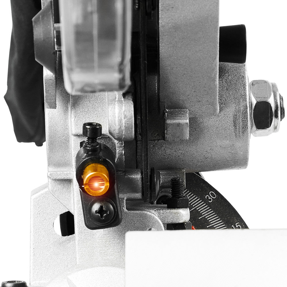 JCB 210mm Sliding Mitre Saw | 21-MS-210SB - Close up