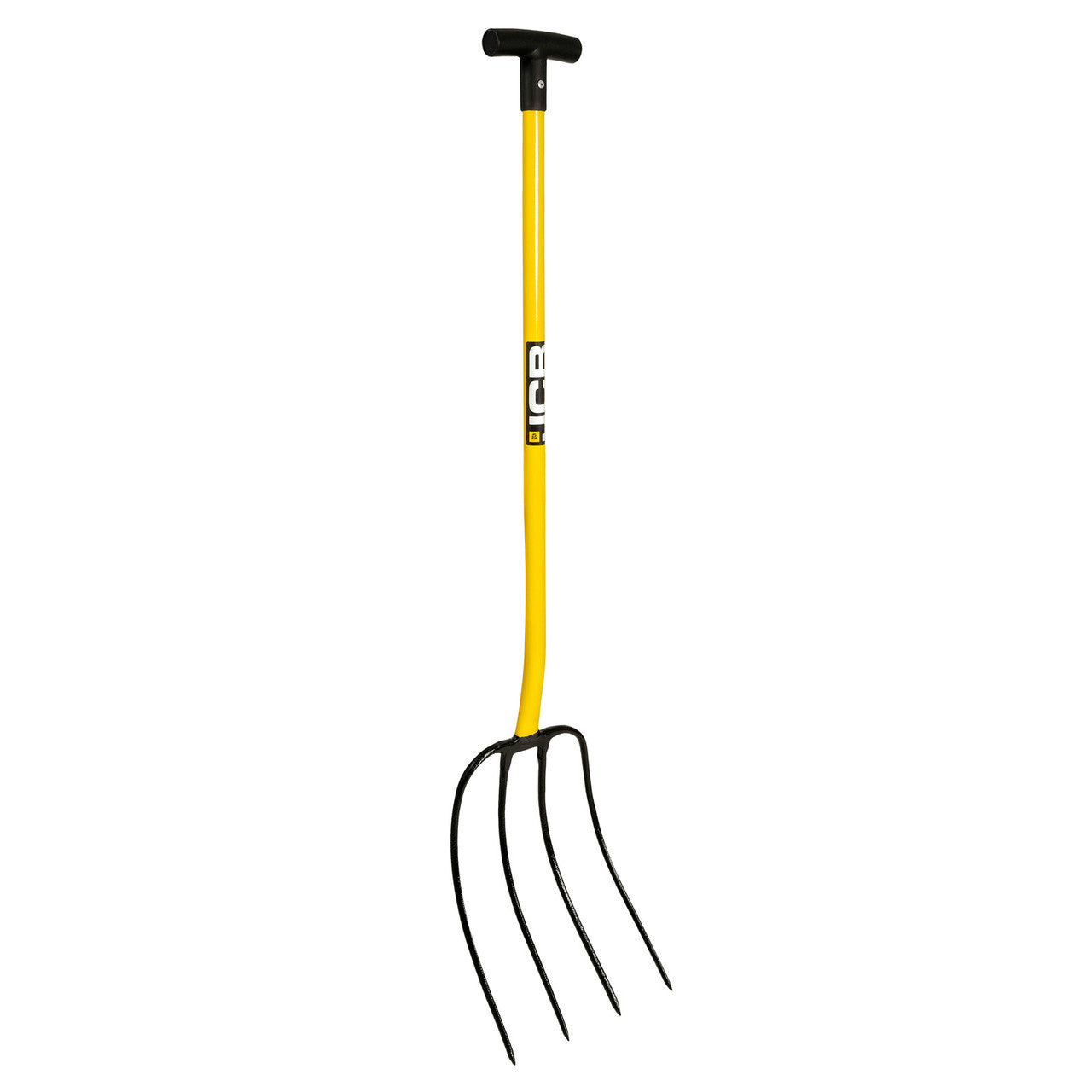 Manhandler Fork JCB 32'' 4 Prong Professional Manure Fork T Handle Heavy-Duty Steel ...