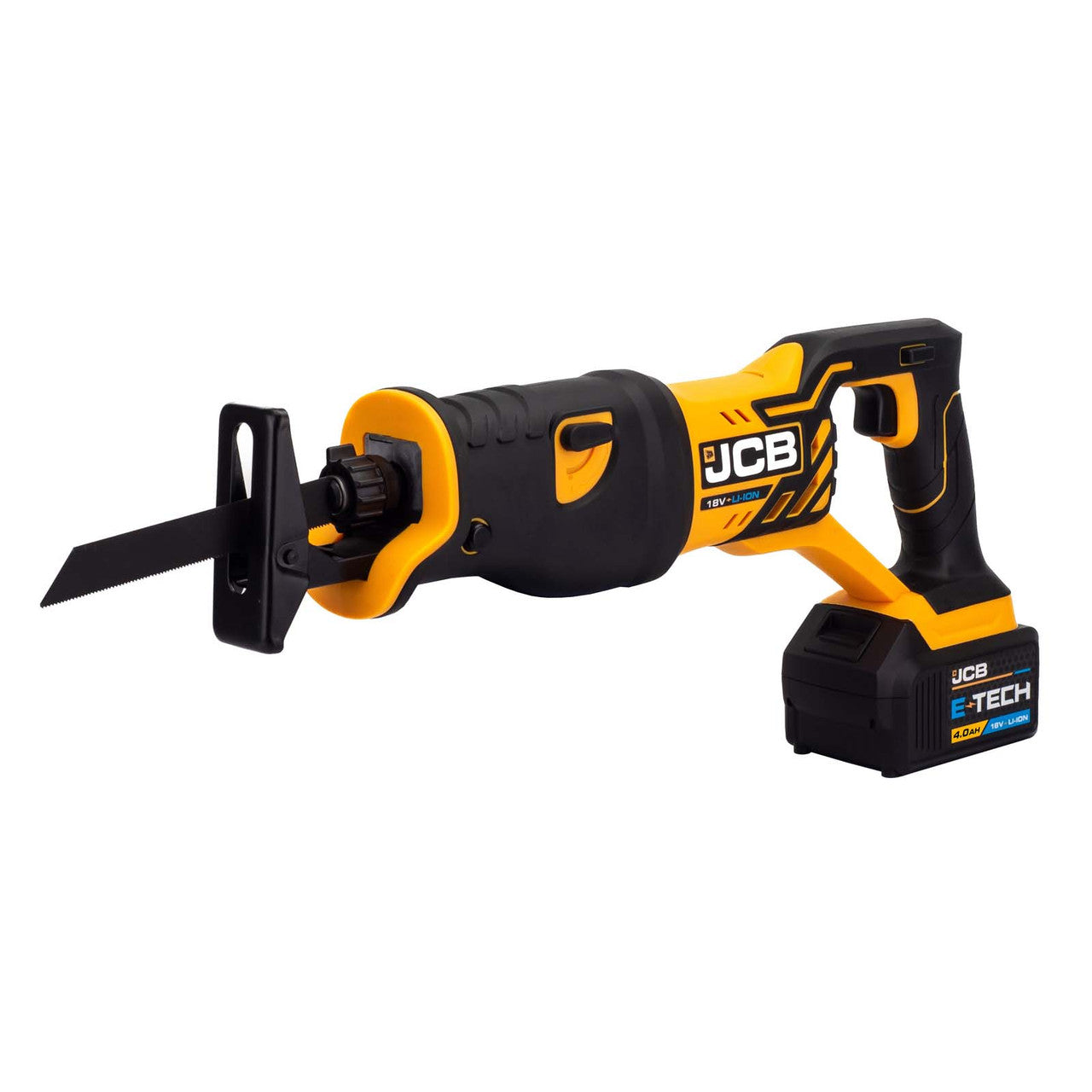 JCB 18V Recip 1x4.0Ah Lithium-Ion Battery and charger in 20" kit bag | 21-18RS-4X-BG