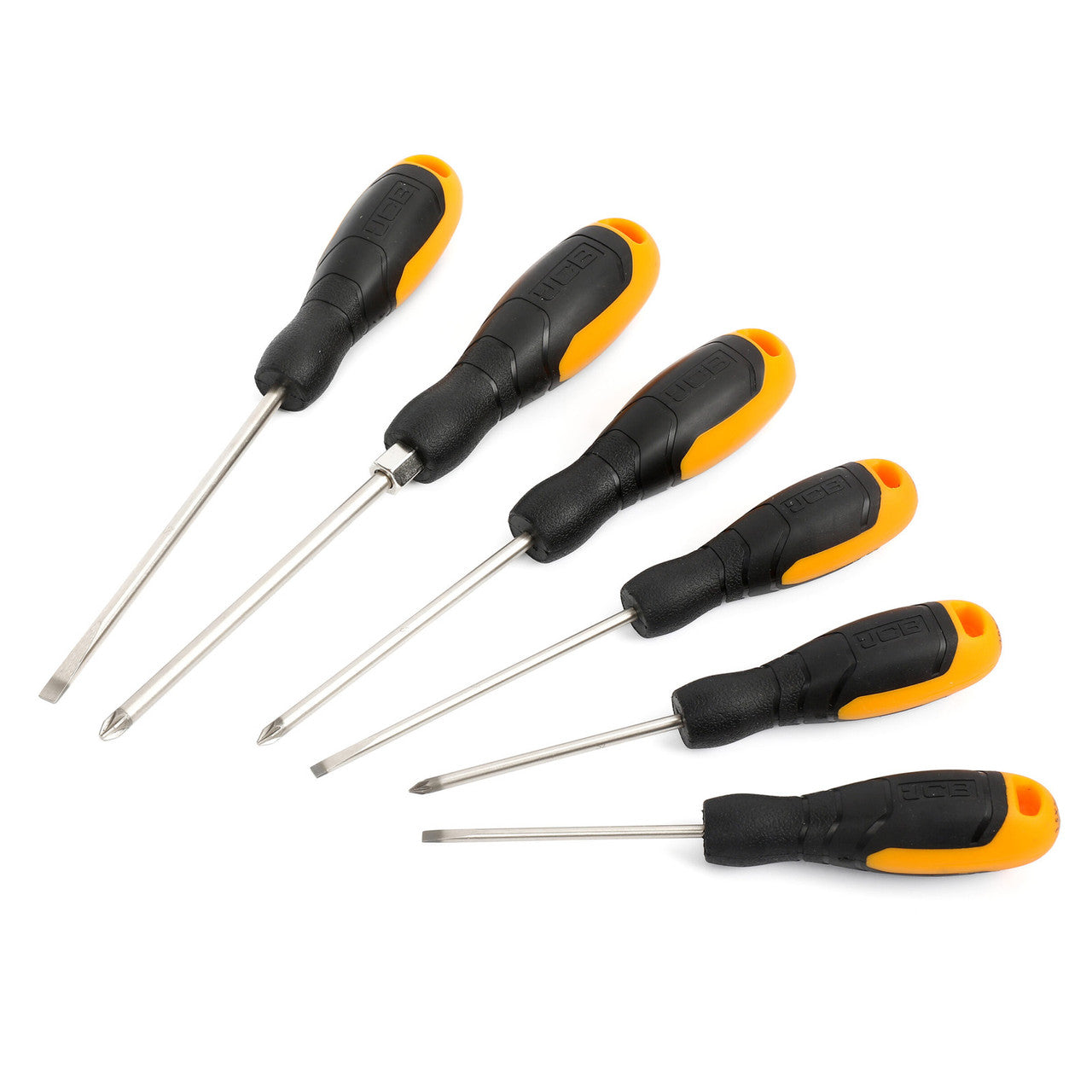 JCB 6 Piece Screwdriver Set | JCB-6PC-SD