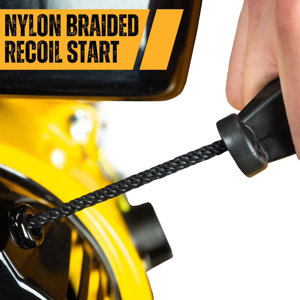 With nylon braided cord for unparalleled durability.
