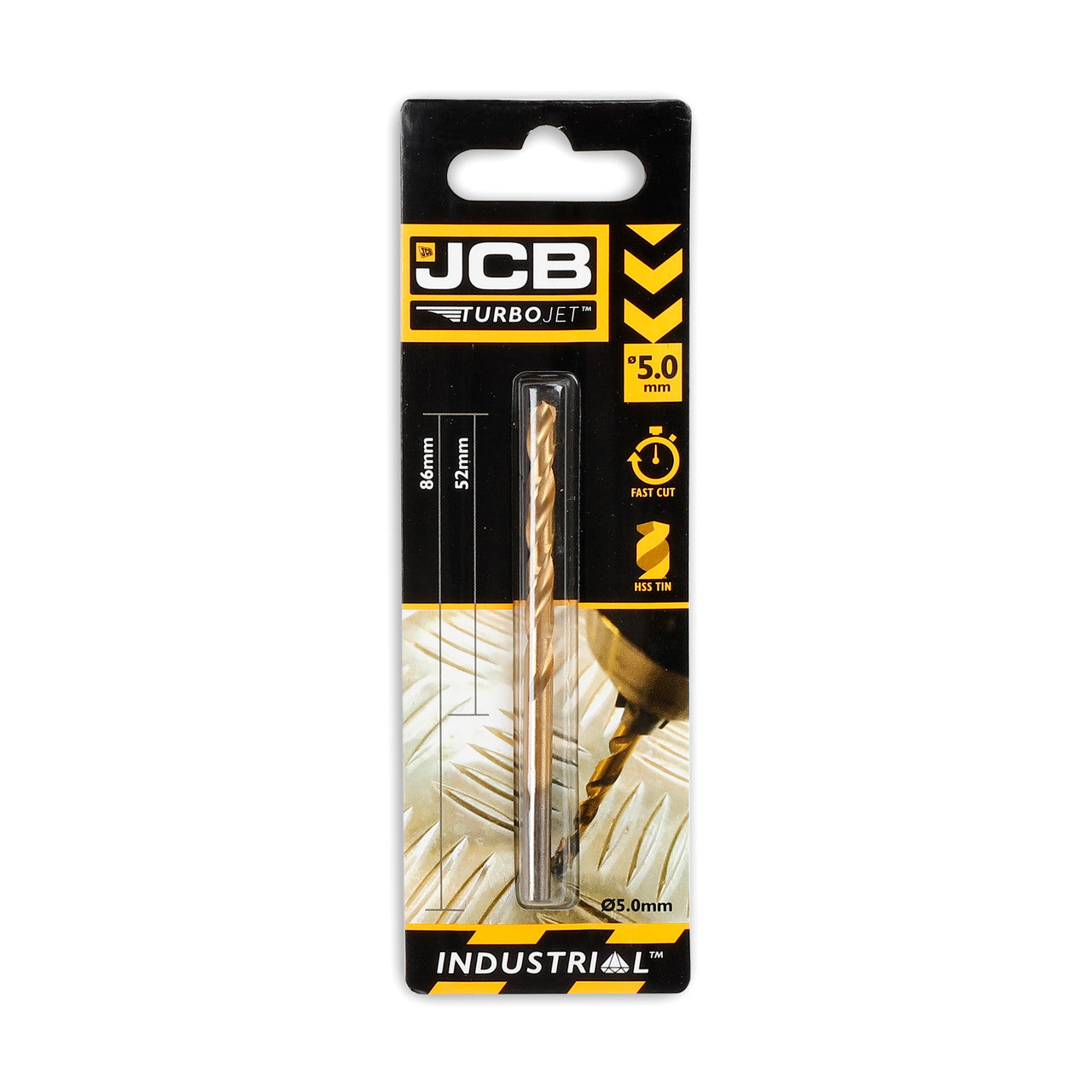 TurboJet 7 Cutting Edge Tip: Experience superior drilling performance with our unique JCB TurboJet 7 cutting edge tip. This groundbreaking feature ensures precision and efficiency in every drill.