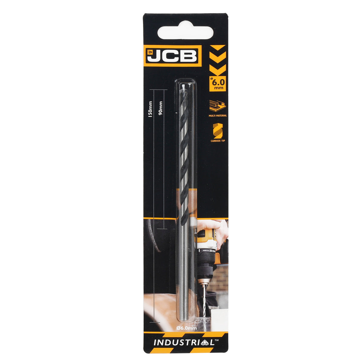 JCB 6 x 150mm Multi Purpose Drill Bit | 5055803310622