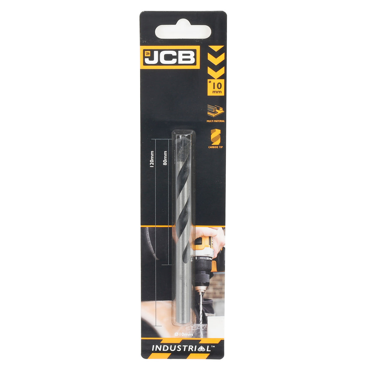JCB 10 x 120mm Multi Purpose Drill Bit | 5055803310592