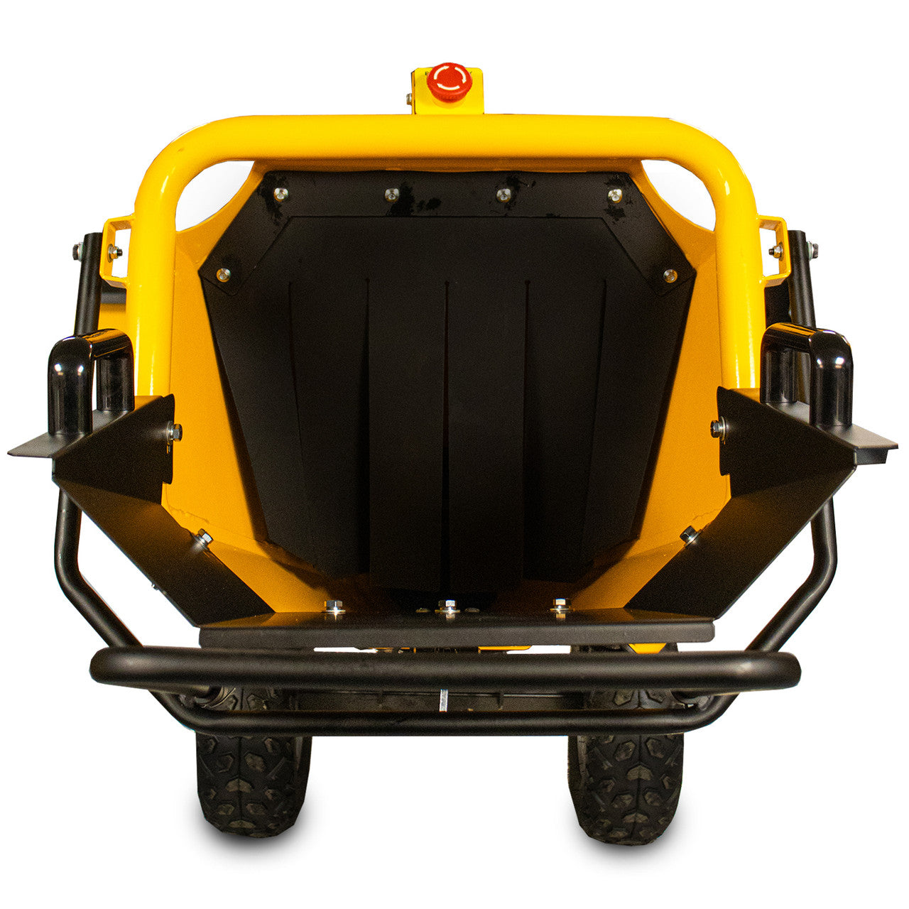 2-Blade Drum Mechanism - Armed with two sharp reversible blades for quick and efficient processing