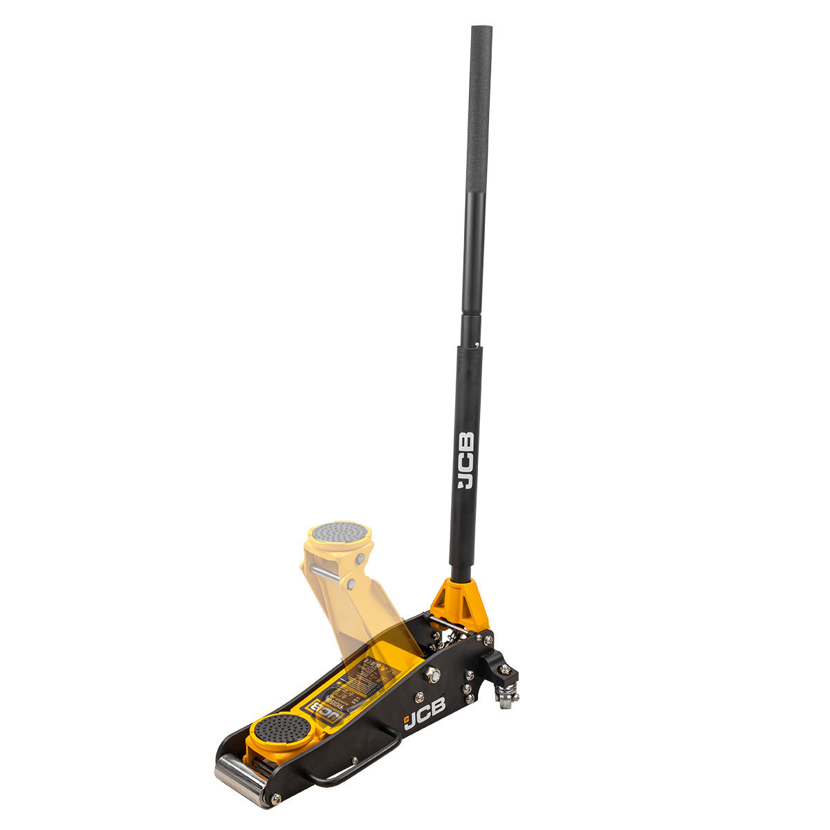 JCB 1.5 Tonne Low-Profile, Double-Pump, Aluminium Racing Jack | JCB-TH31501