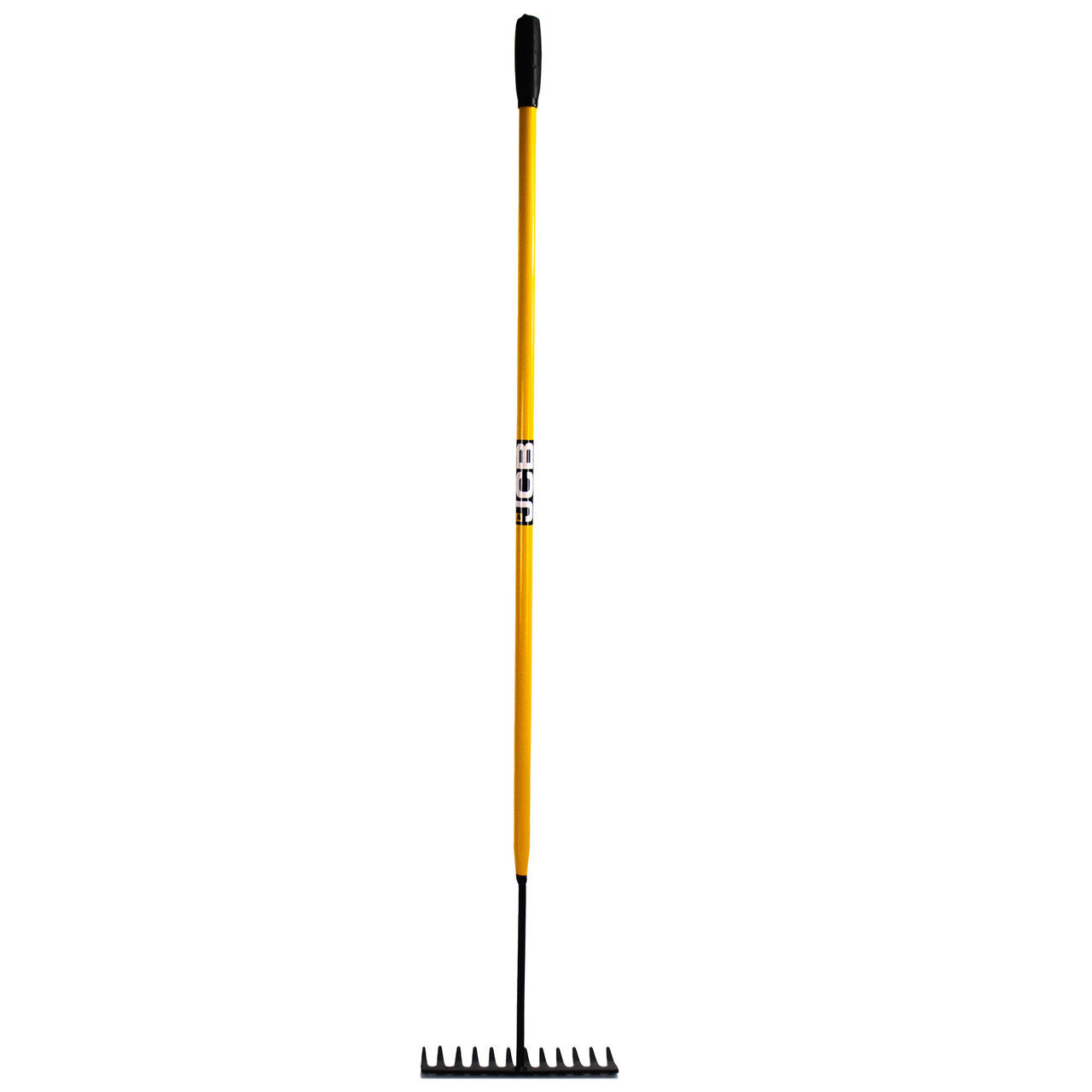 Efficient and Maneuverable: At 1500mm overall length and a lightweight 2.4kg design, the JCB Garden Rake facilitates easy manoeuvring, making it an efficient and reliable tool for various gardening applications.