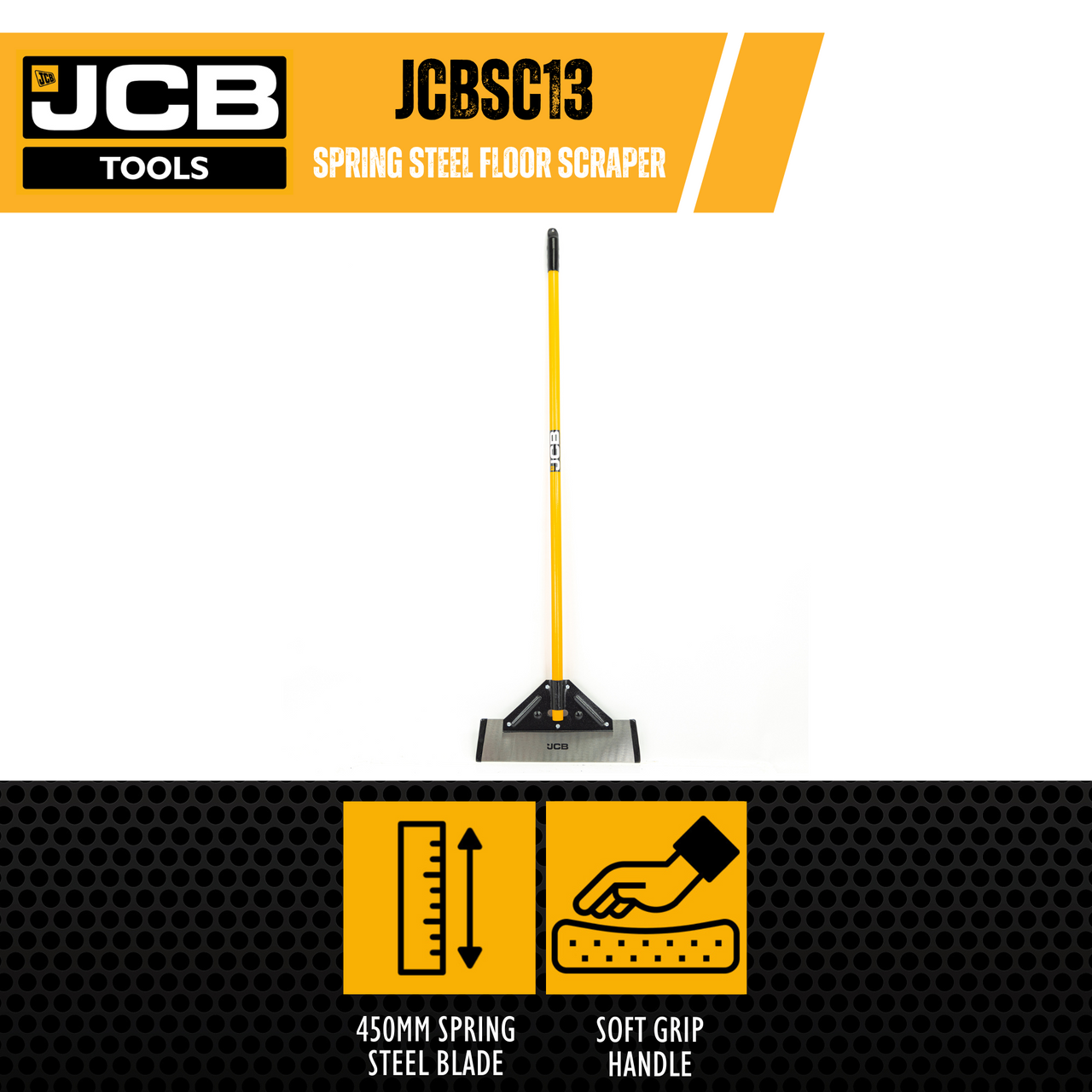 Key Features of the JCB Long Handled Floor Scraper  JCBSC13