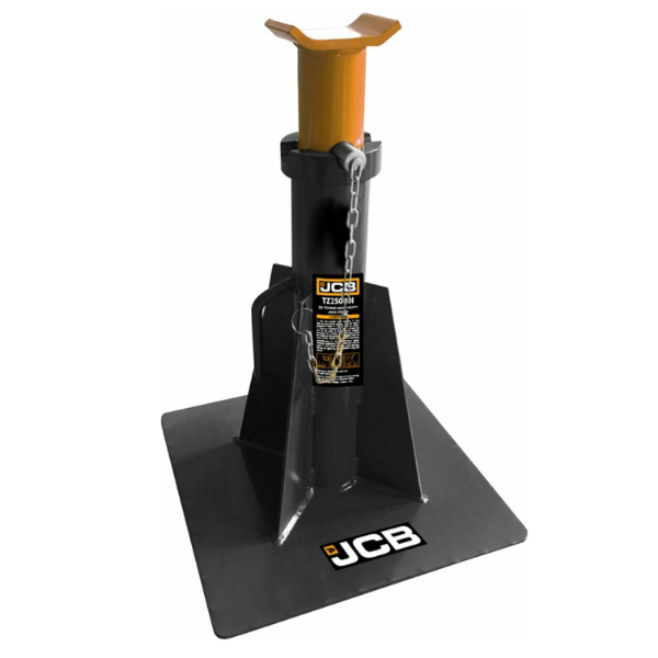JCB 25 Tonne Vehicle Axle Stand Set (2x), 680-968mm Maximum Lift | JCB-TZ250002