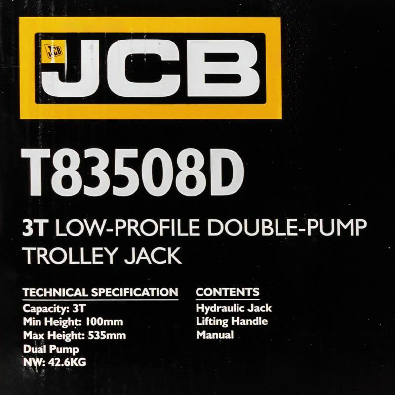 Key Specs of the JCB-T83508D