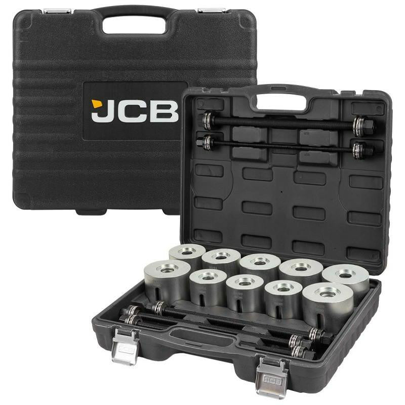 JCB 27 Piece Silent Block, Bush, and Bearing Puller Kit, Universal Fit | JCB-933T2