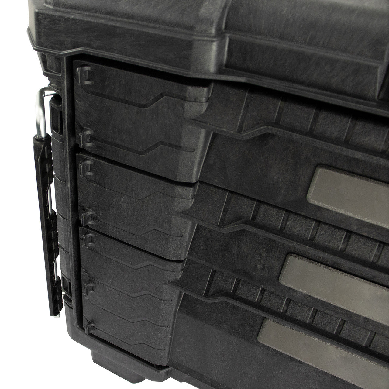 3 drawer system 2 shallow drawers (5kg each), 1 deep drawer (10kg)