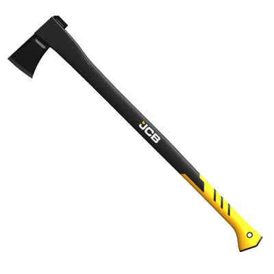 JCB Splitting Axe Pro XL, 36” (92cm) Heavy-Duty Fiberglass Handle, Ergonomic Hooked Grip, Protective Sheath  JCBAXE05