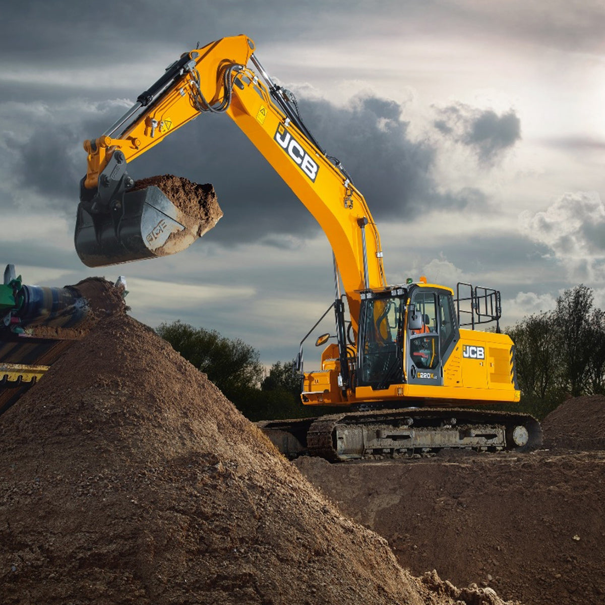 Jcb Stacker Machine JCB 42’’ Roller Tool Cabinet & Excavator Wrap | JCBEXCSTACK – JCB Tools