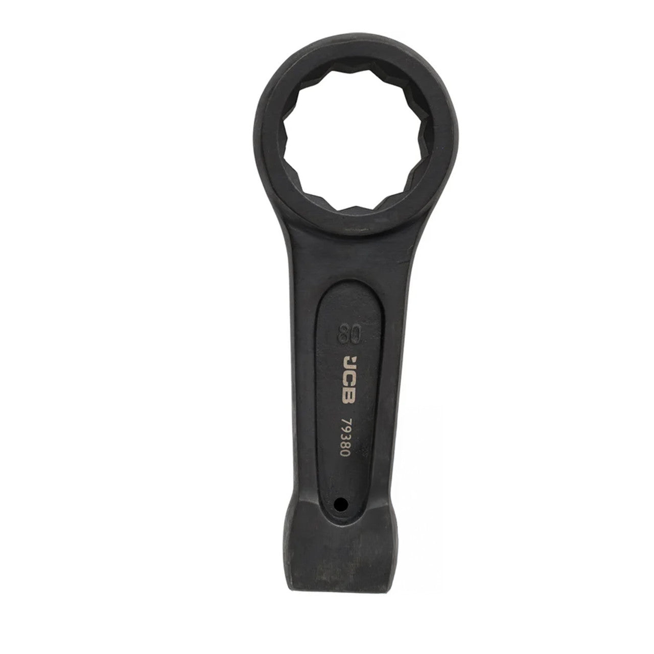 JCB 80mm Single Ring Slogging Spanner, Cr-V Steel | JCB-79380