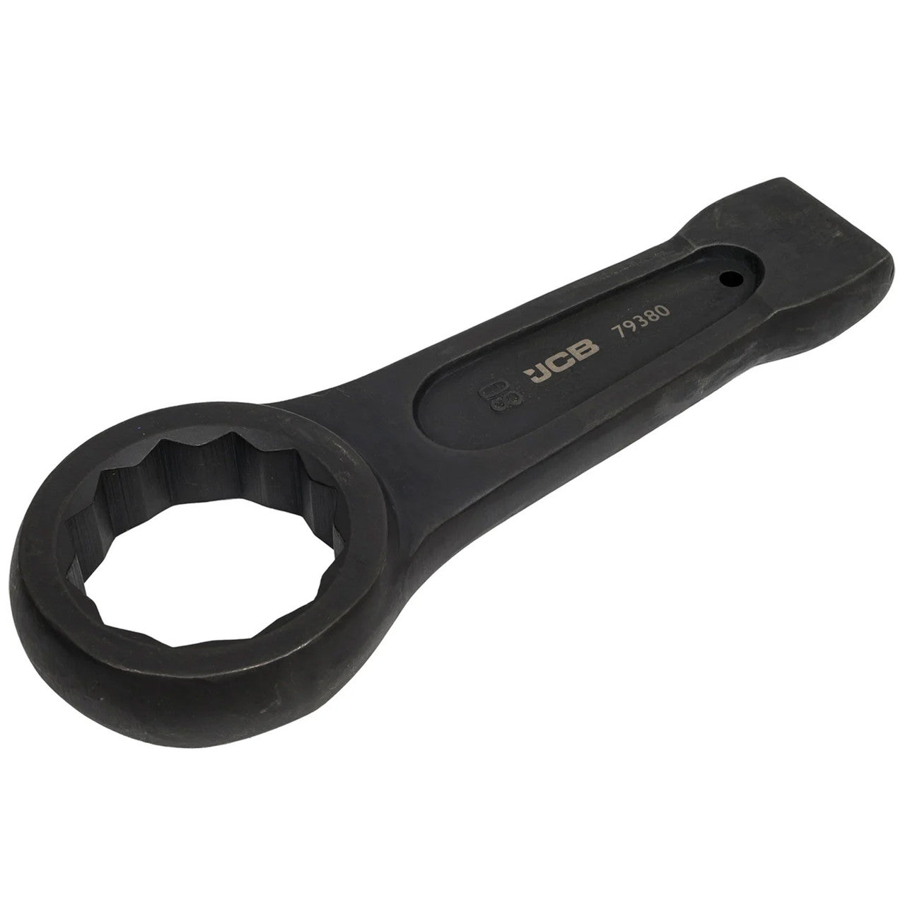 JCB 80mm Single Ring Slogging Spanner, Cr-V Steel | JCB-79380