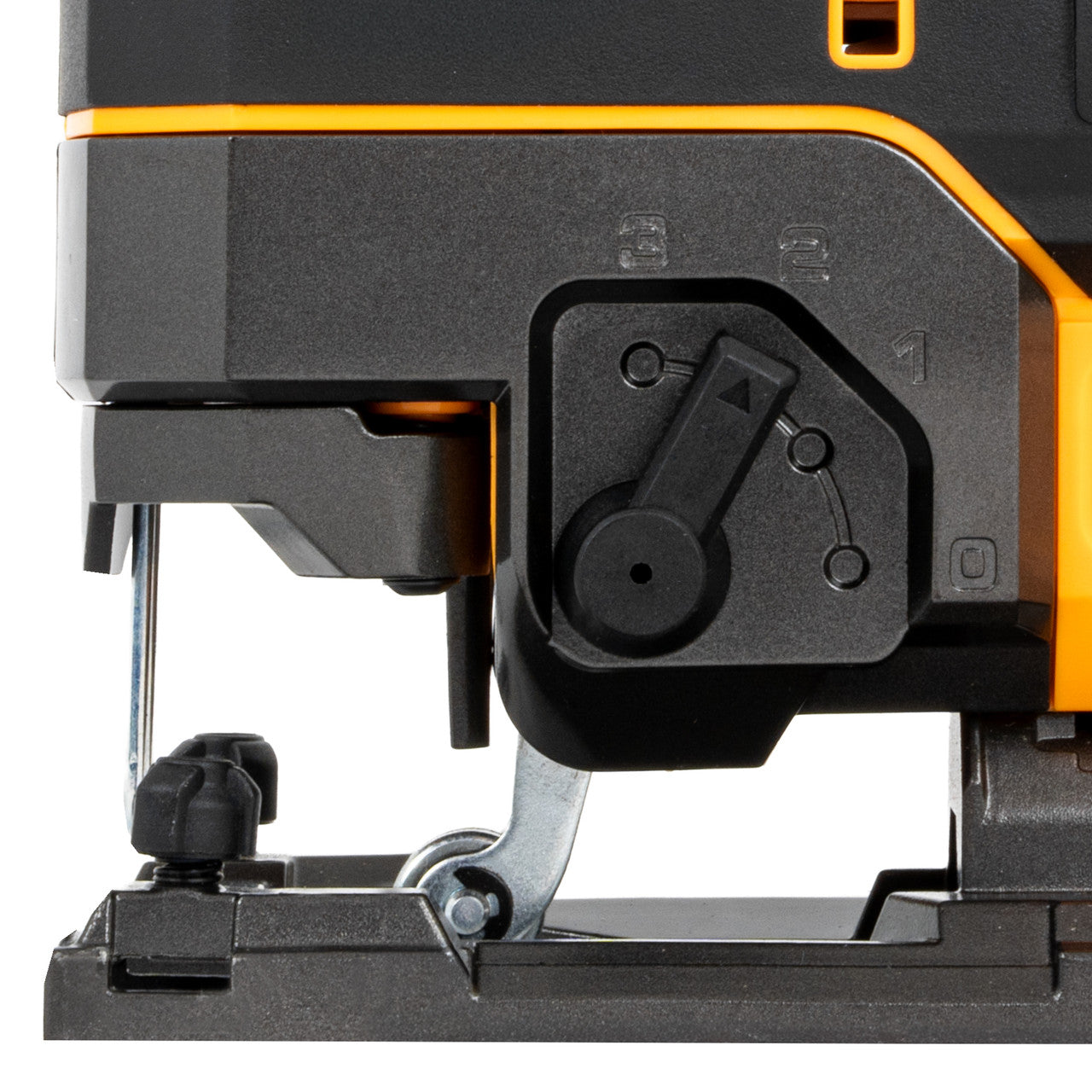 JCB Pro 18V Jigsaw, 135mm Cut, Brushless Motor, 4-Stage Pendulum Action (Bare Tool) | JCB-18PJS-DG