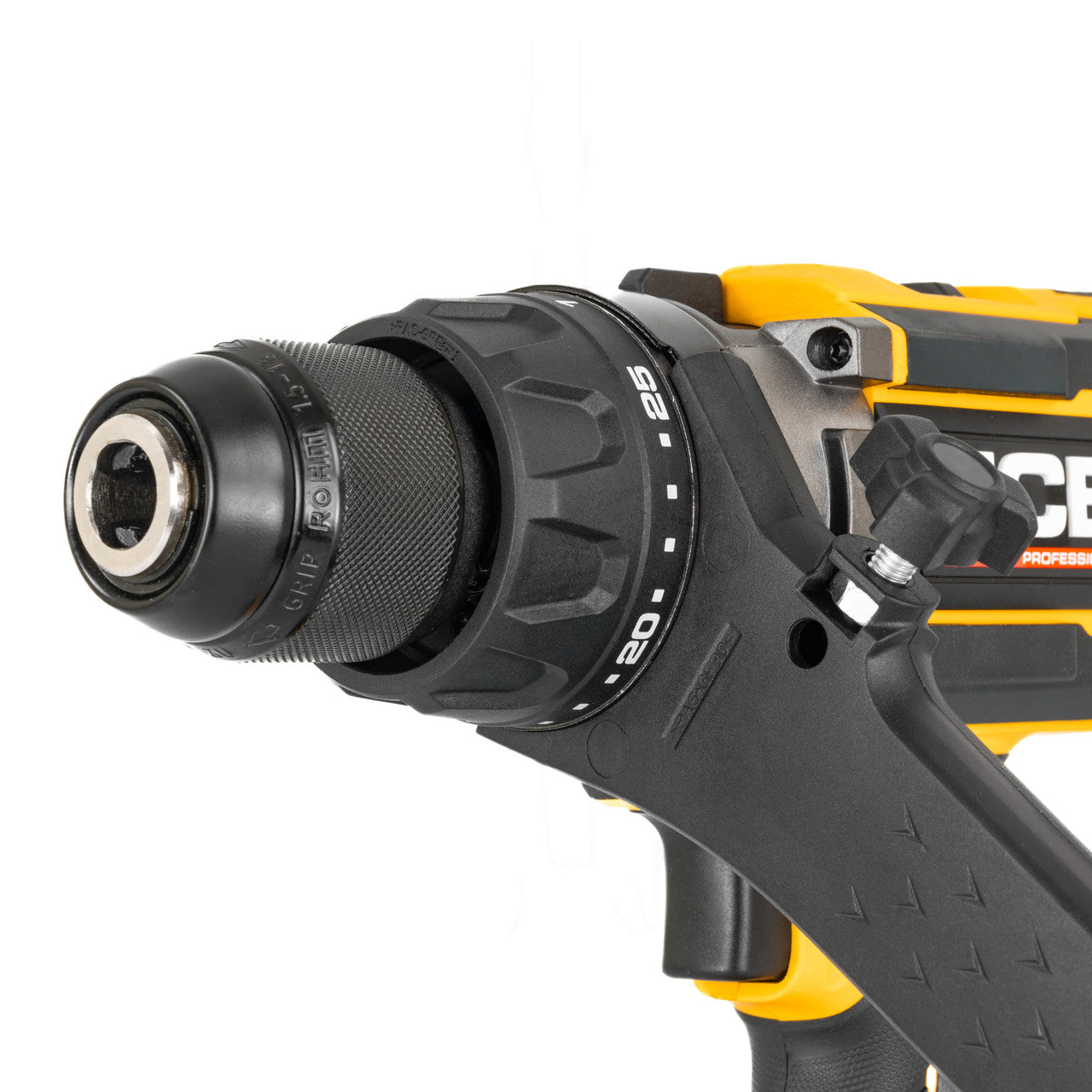 JCB Pro 18V Kit, 160Nm Combi Drill, 230Nm Impact Driver, 2x 5.0Ah Batteries & 4.5A Fast Charger (in Carry Case) | JCB-18PKIT-3