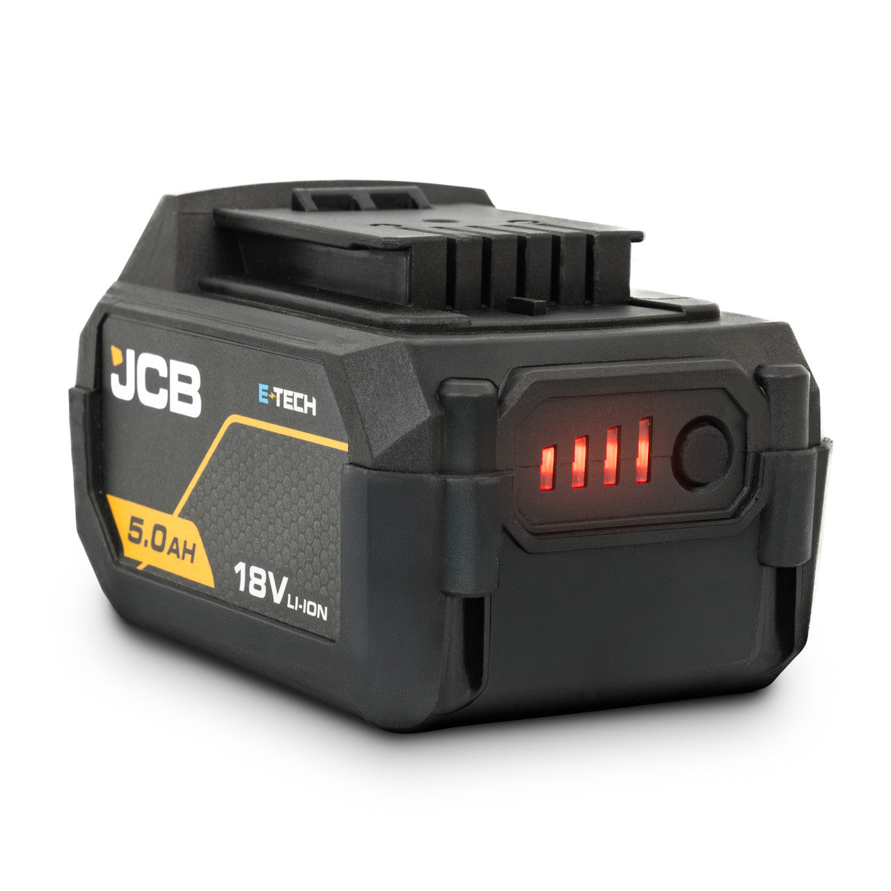 JCB Pro 18V Kit, 160Nm Combi Drill, 230Nm Impact Driver, 2x 5.0Ah Batteries & 4.5A Fast Charger (in Carry Case) | JCB-18PKIT-3
