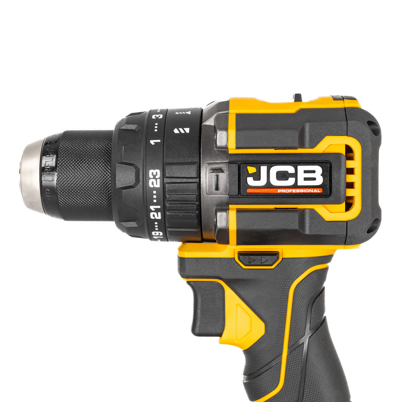 JCB Pro 18V Compact Combi Drill 75Nm, Brushless, 2-Speed, 23+3 Positions & 13mm Chuck, 2 x Pro 5.0Ah Lithium-ion Batteries & 4.5A Charger | JCB-18PCD-75-5