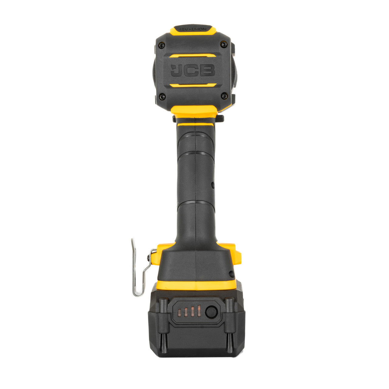 JCB Pro 18V Combi Drill 160Nm, Brushless, Anti-Kickback & Variable Speed, 25+3 Torque, 2x 5.0Ah Lithium-ion Batteries & 4.5A Charger | JCB-18PCD-160-5