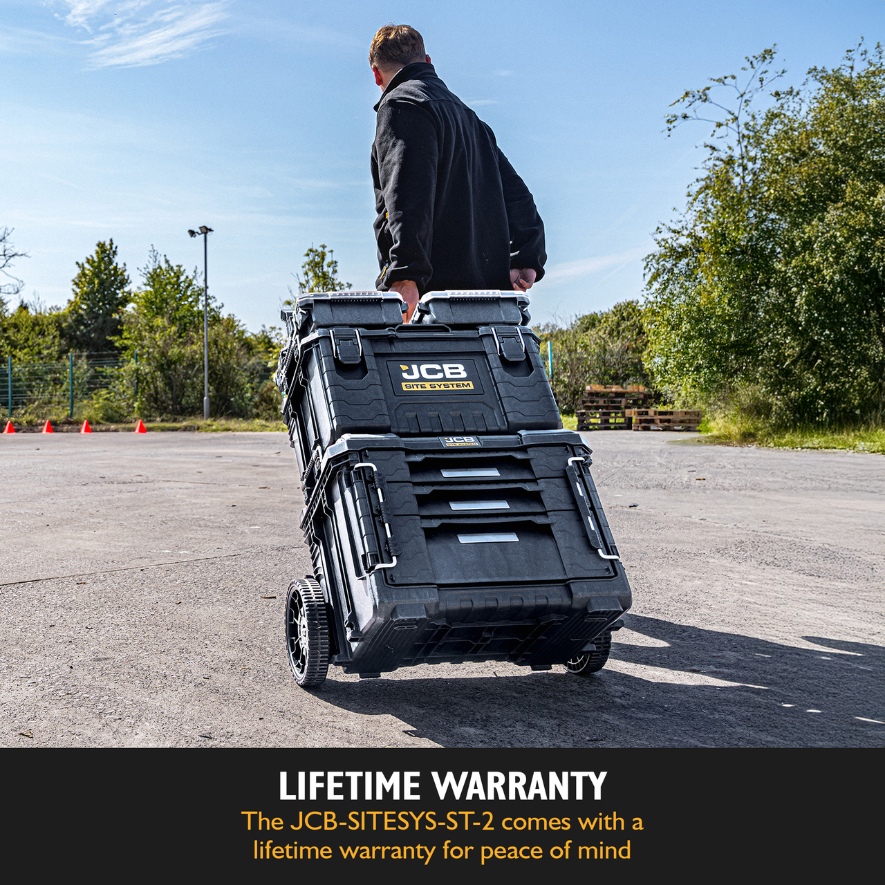 Life Warranty - the JCB-SITESYS-ST-2 comes with a lifetime warranty for peace of mind.