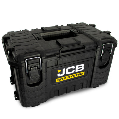 JCB Site System Tool Storage Box, 37.4L Volume, 54kg Capacity | JCB-SITESYS-TB