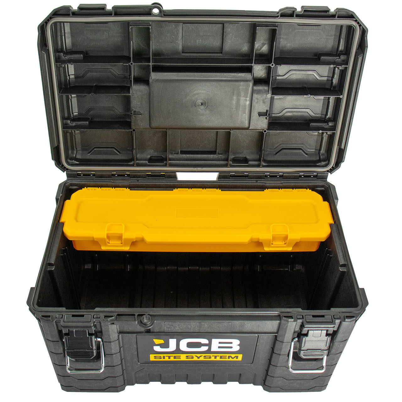 Jcb Box JCB Site System Tool Storage Box, 37.4L Volume, 54kg Capacity – JCB Tools