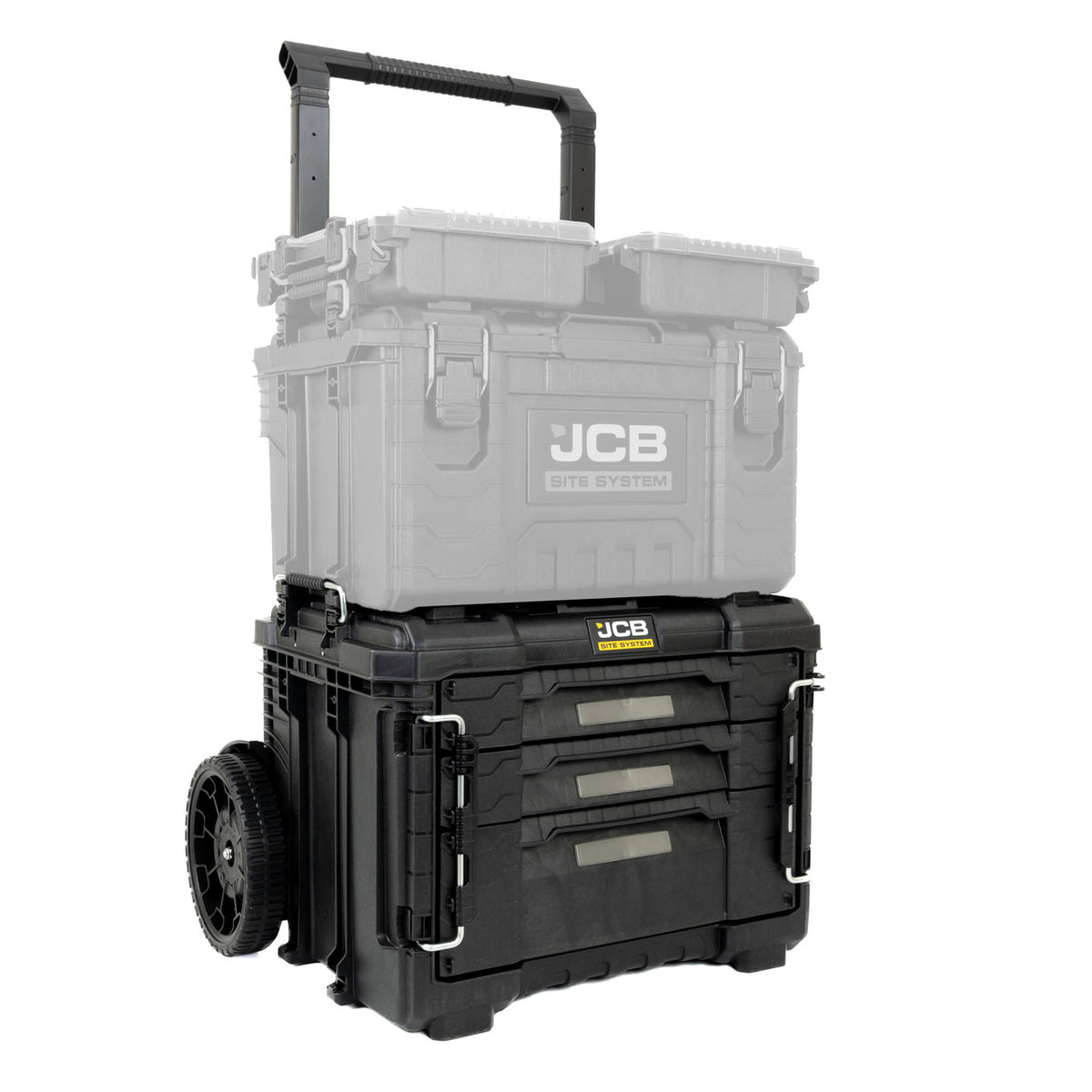 Jcb Box JCB Site System 3-Drawer Rolling Tool Box, 9