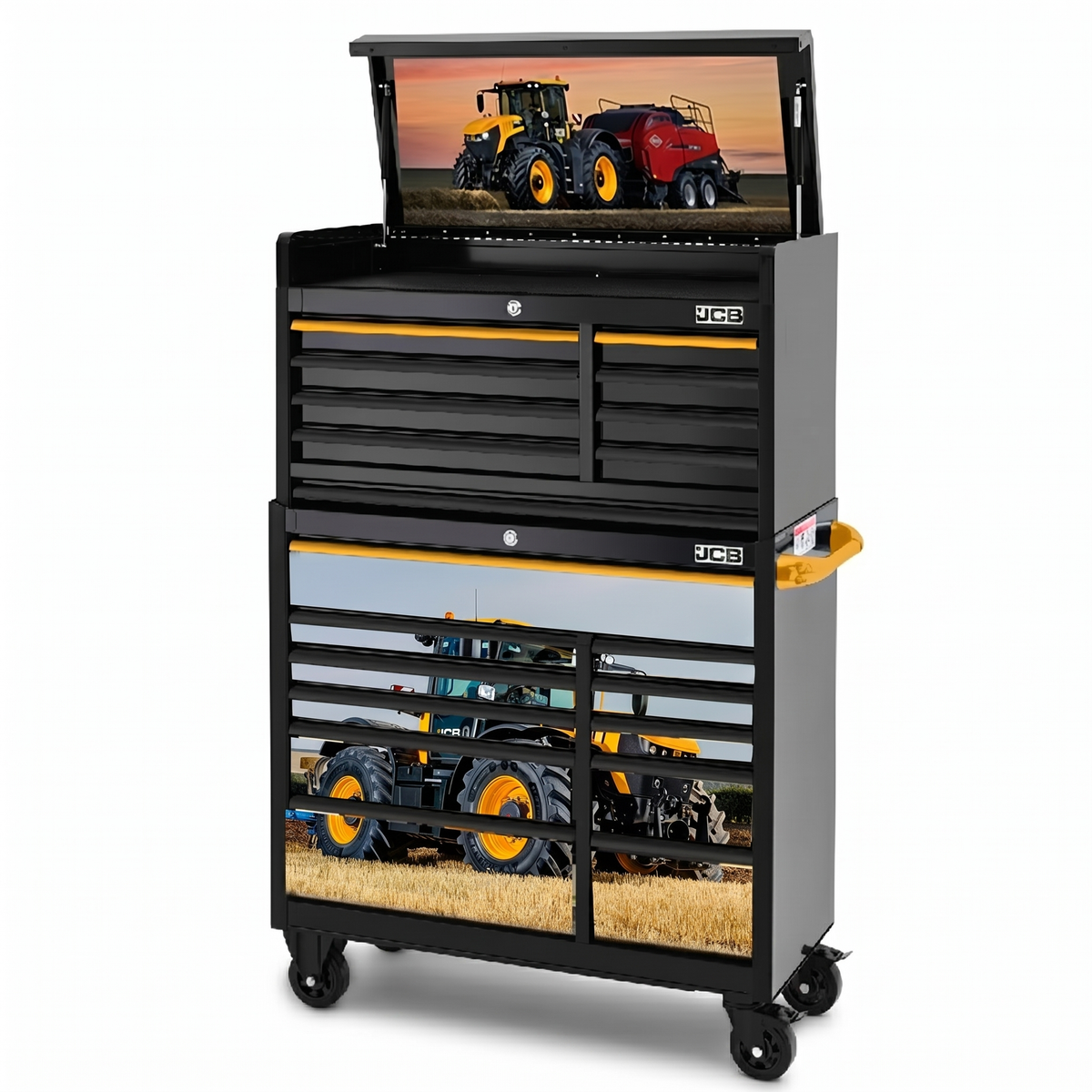 42 Roller Cabinet Top Tool Chest Stack Fastrac Tractor Wrap JCBFSTSTACK