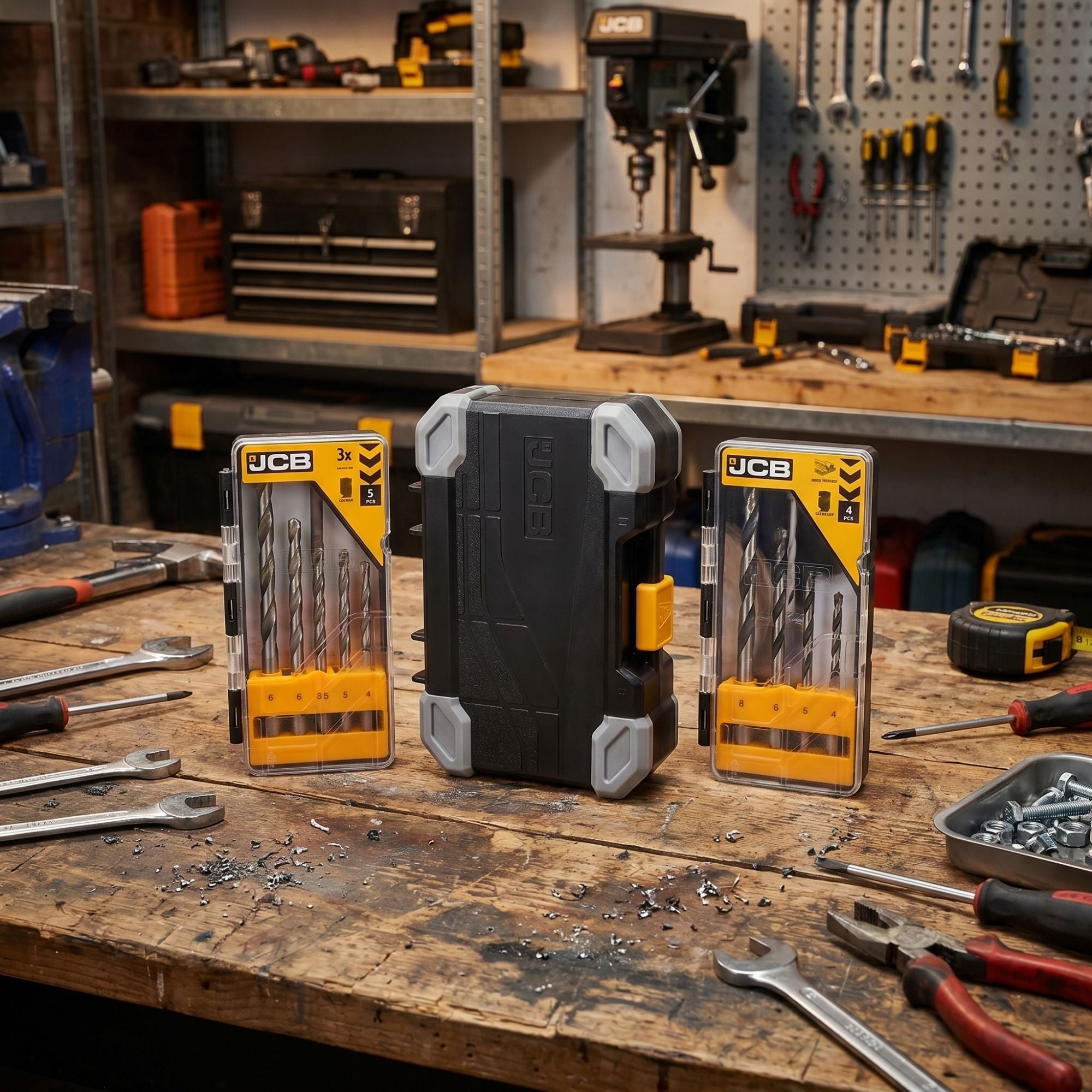 JCB Builder Impact & Masonry Drilling Kit