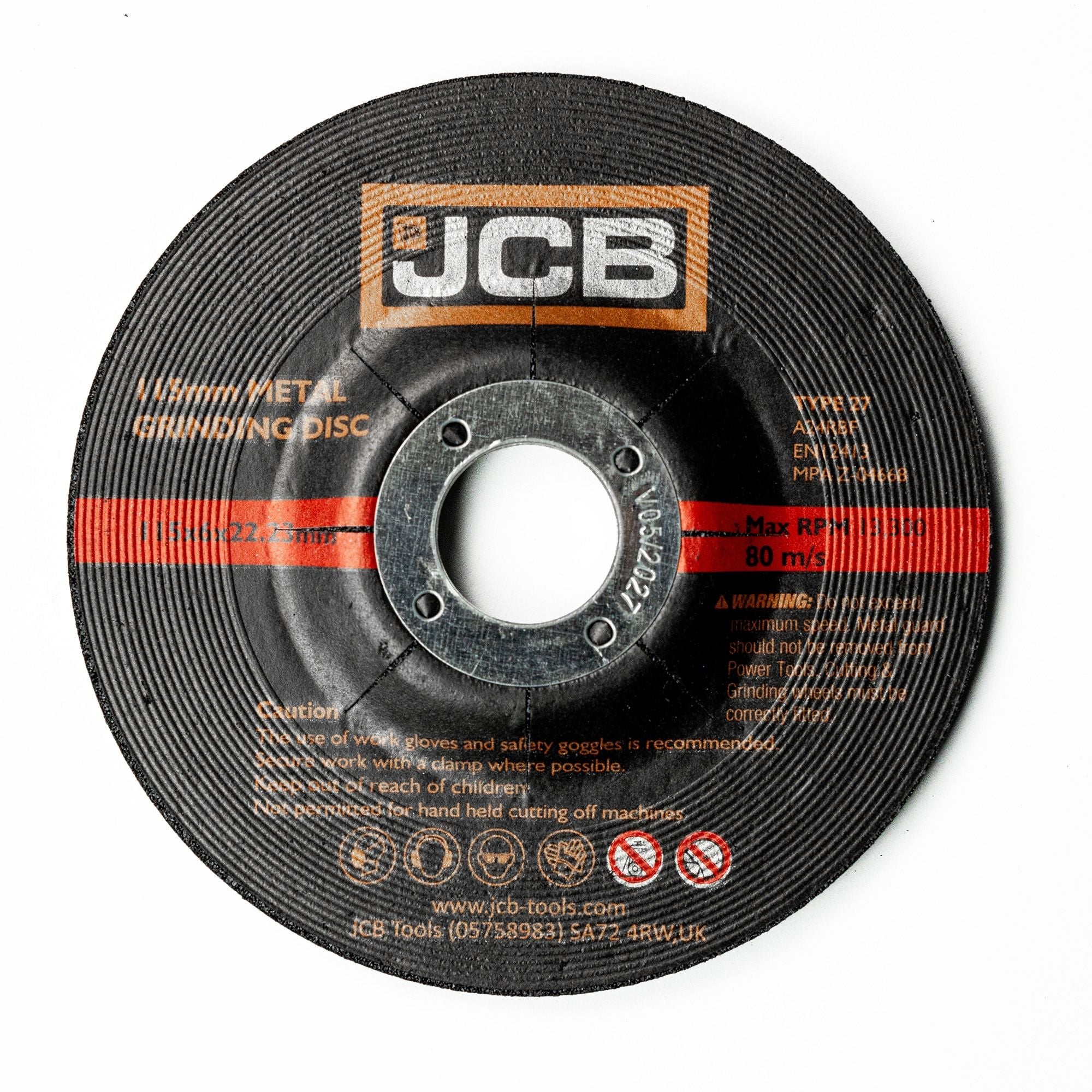 JCB Metalworker Cutting & Grinding Disc Kit