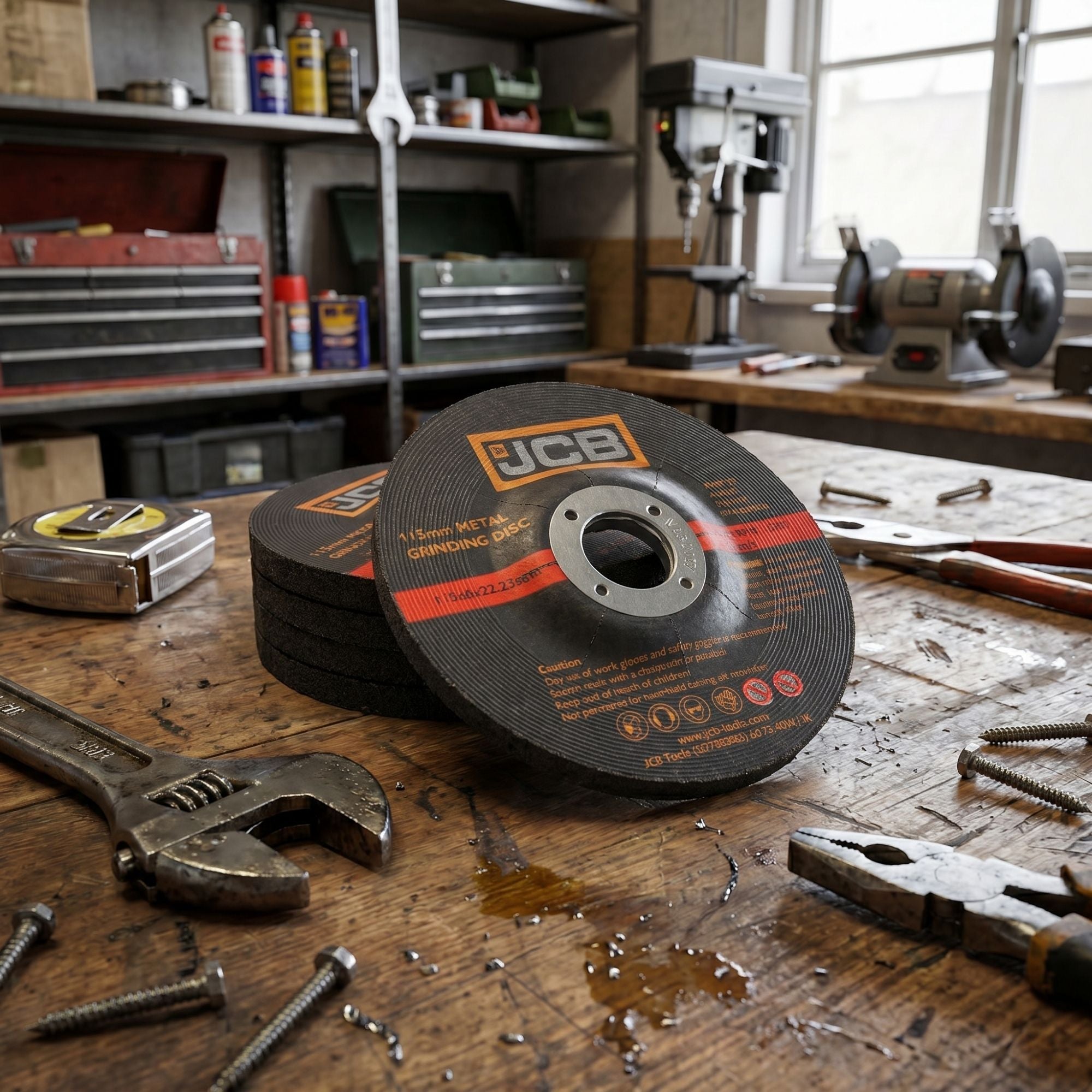 JCB Metalworker Cutting & Grinding Disc Kit