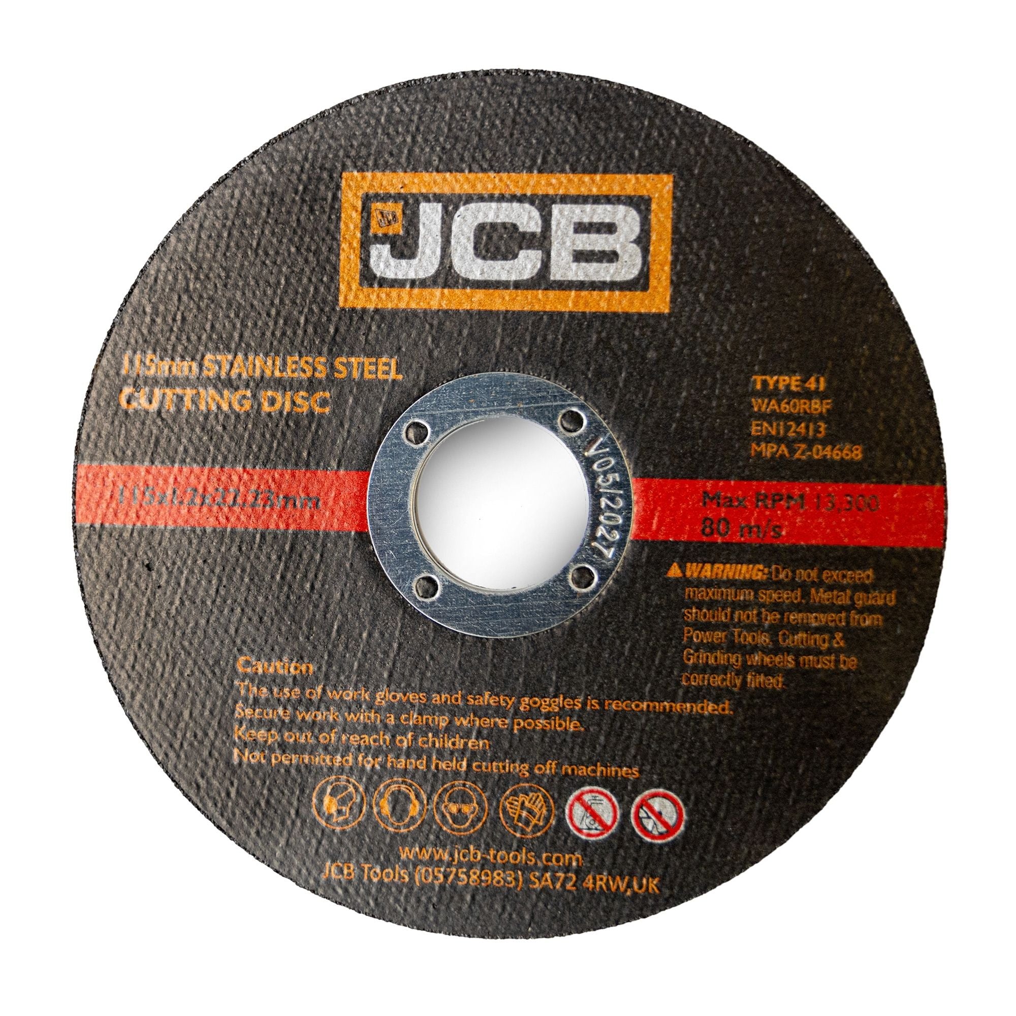 JCB Metalworker Cutting & Flap Disc Kit