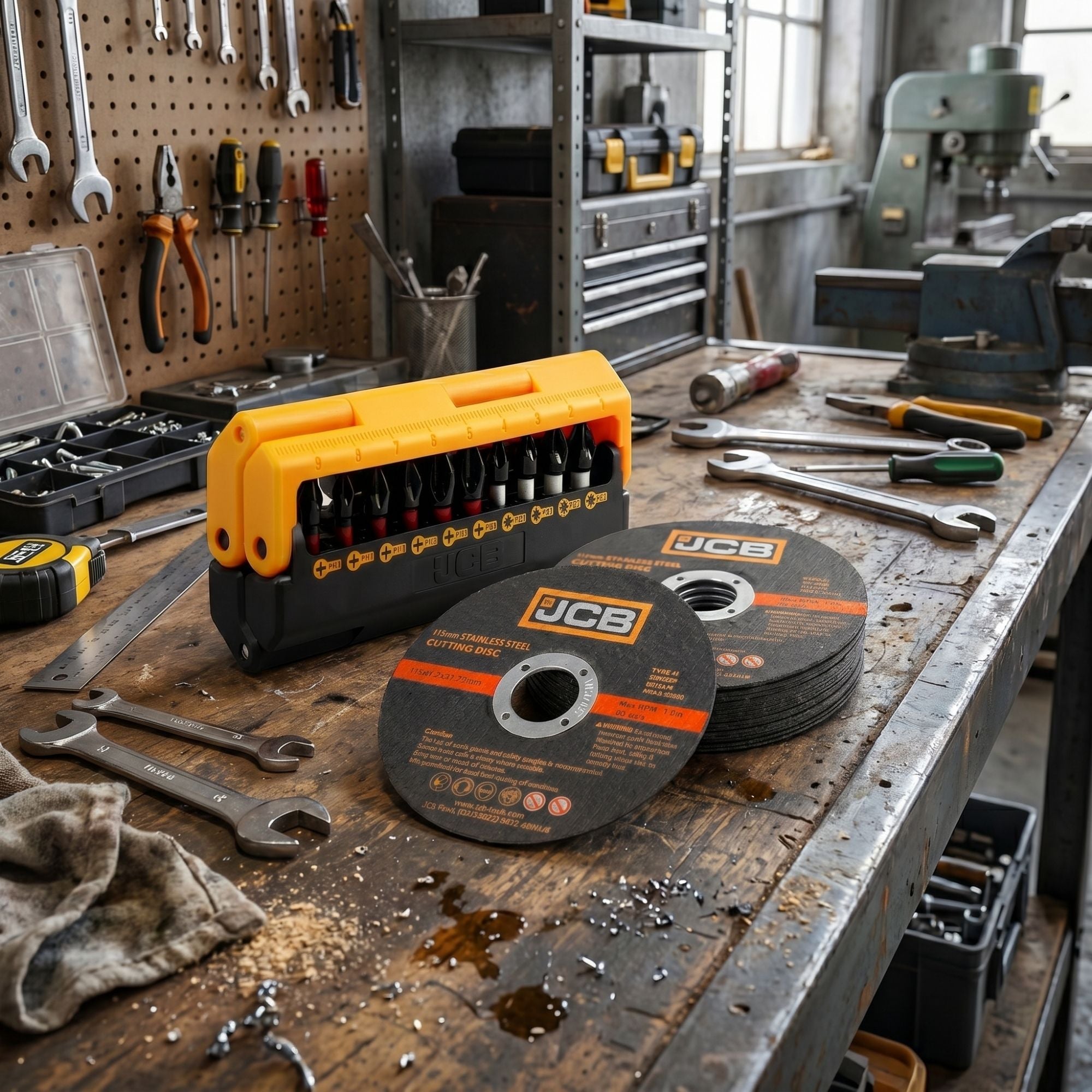 JCB Metalworker Cutting & Flap Disc Kit