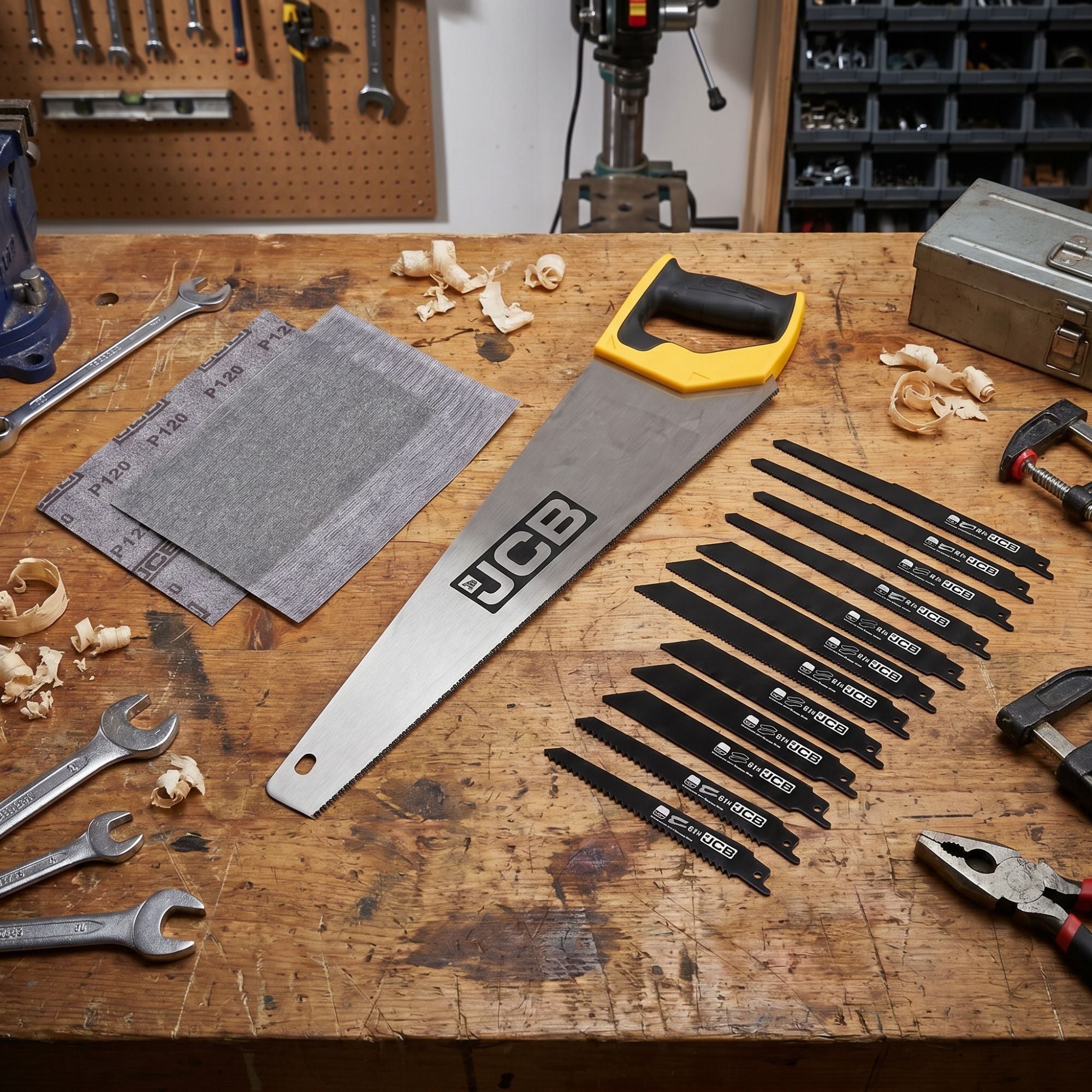 JCB Joiner Sawing & Sanding Kit