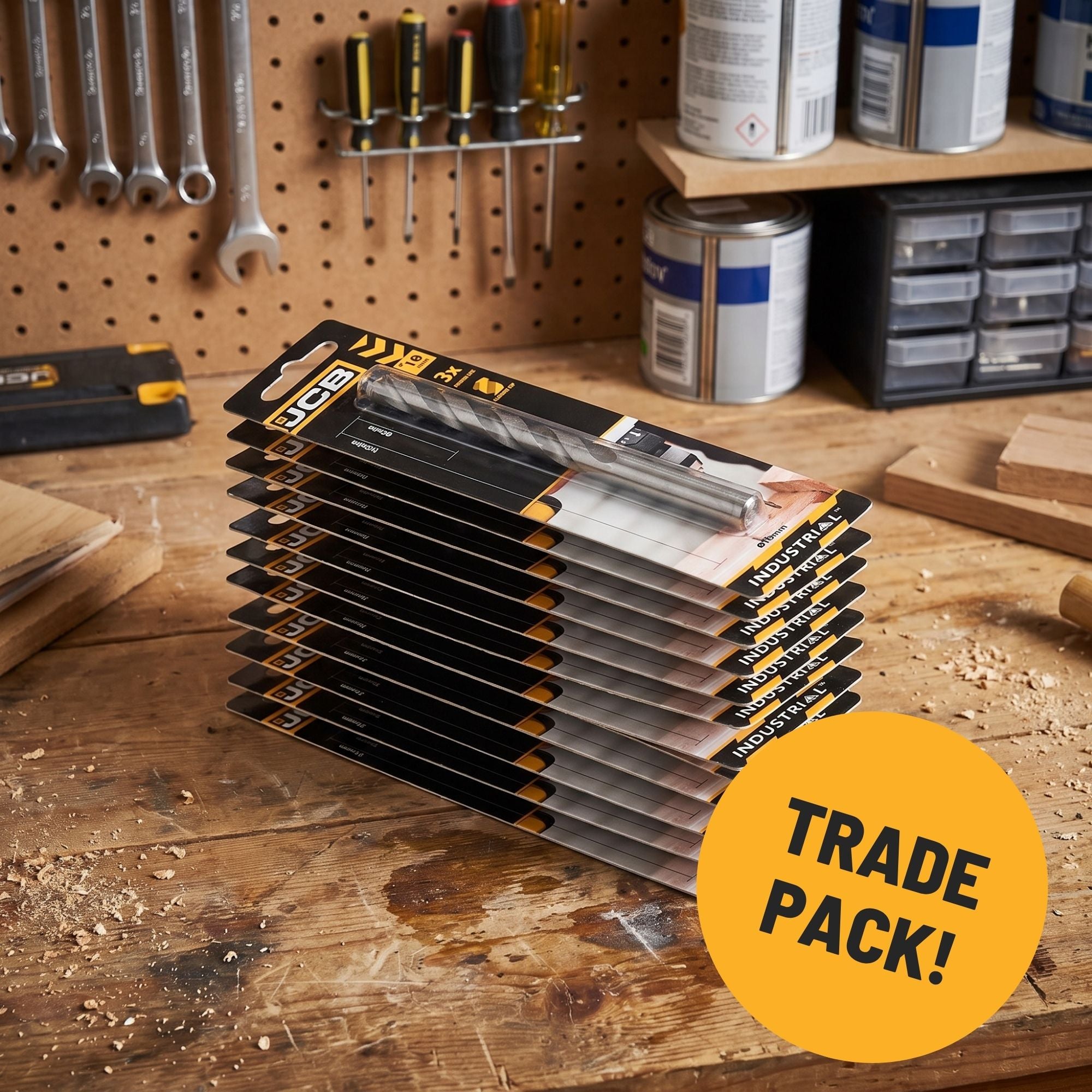 JCB Masonry Drill Bit Trade Pack