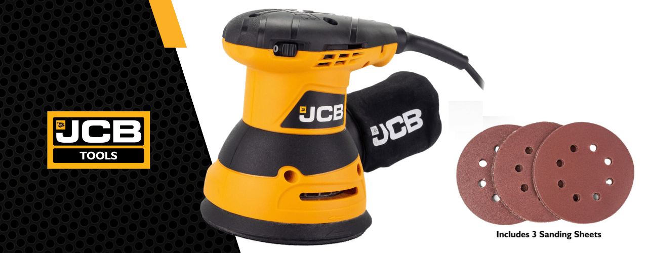 JCB RANDOM ORBITAL SANDER 125MM | 21-RO125